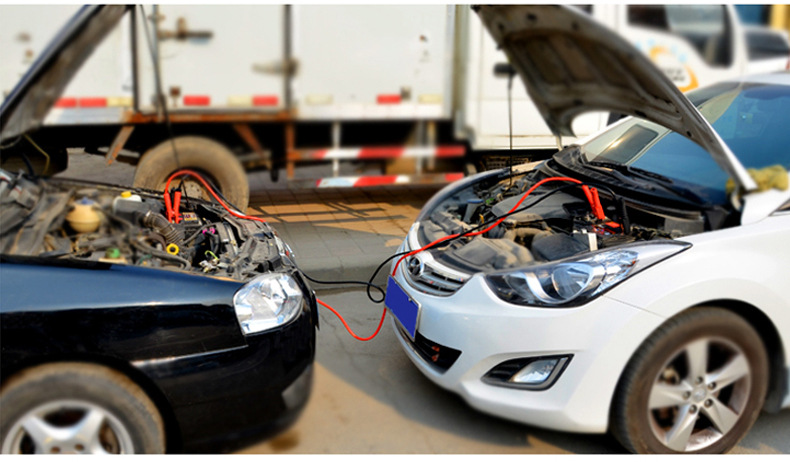 汽车用搭电线对车电瓶线车载搭火线搭铁搭伙小车夹子加厚强力