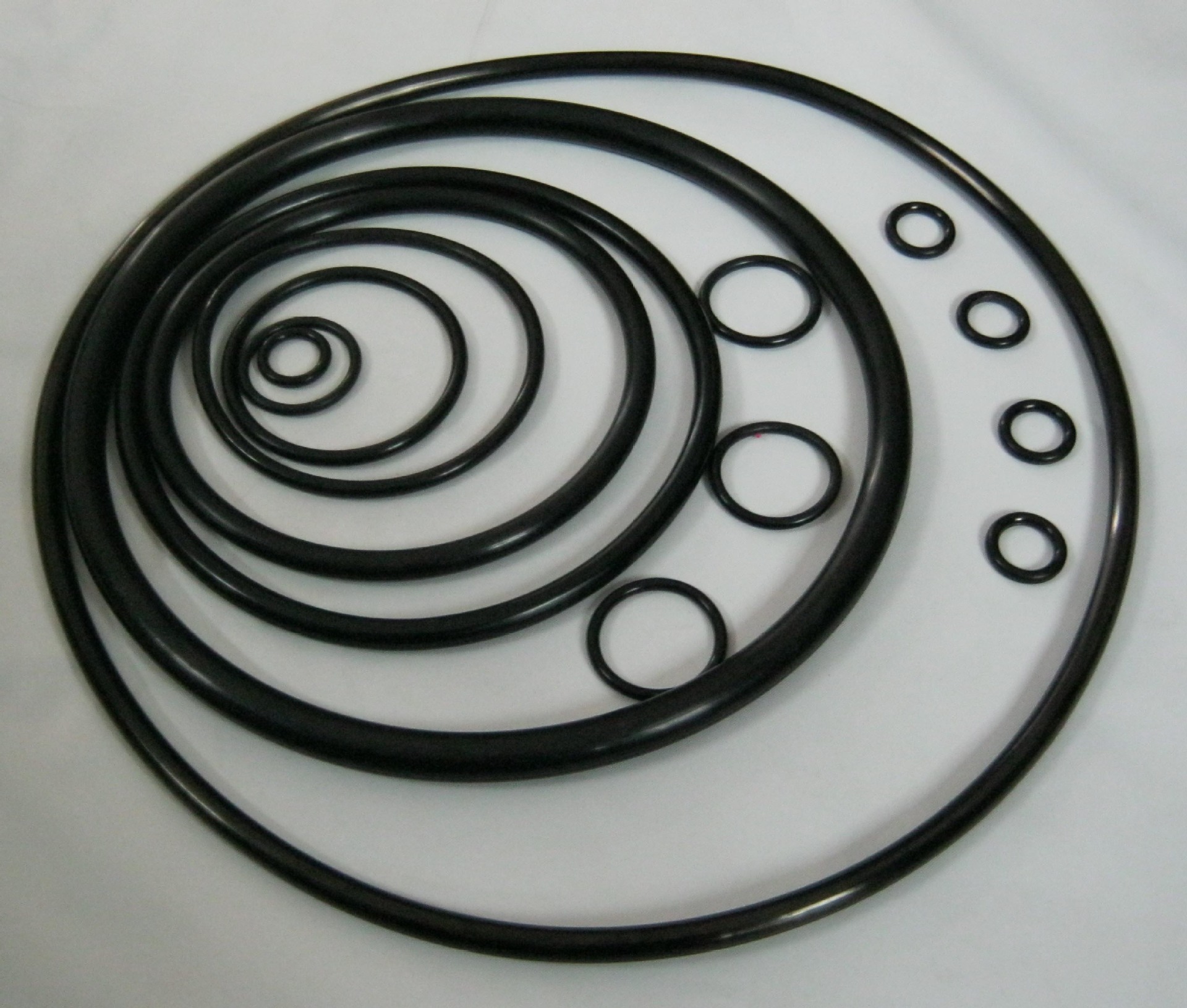 o型圈密封圈垫片橡胶硅胶垫圈四氟垫片氟胶o型圈橡胶圈定做