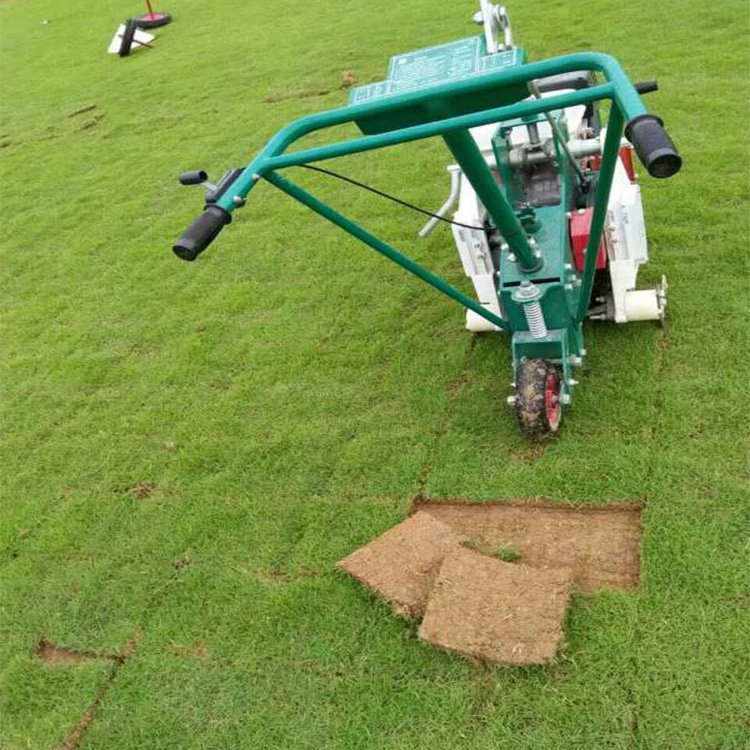 草坪移植机 足球场草皮切割机 手推式起草皮机 铲草皮设备 直销