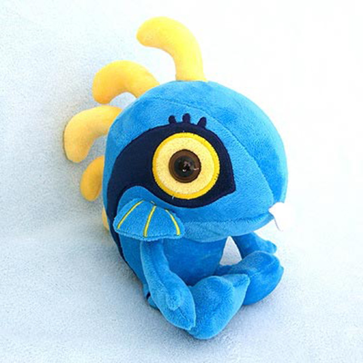 卡通创意毛绒古怪小精灵大小号公司礼品贴牌加工来图来样