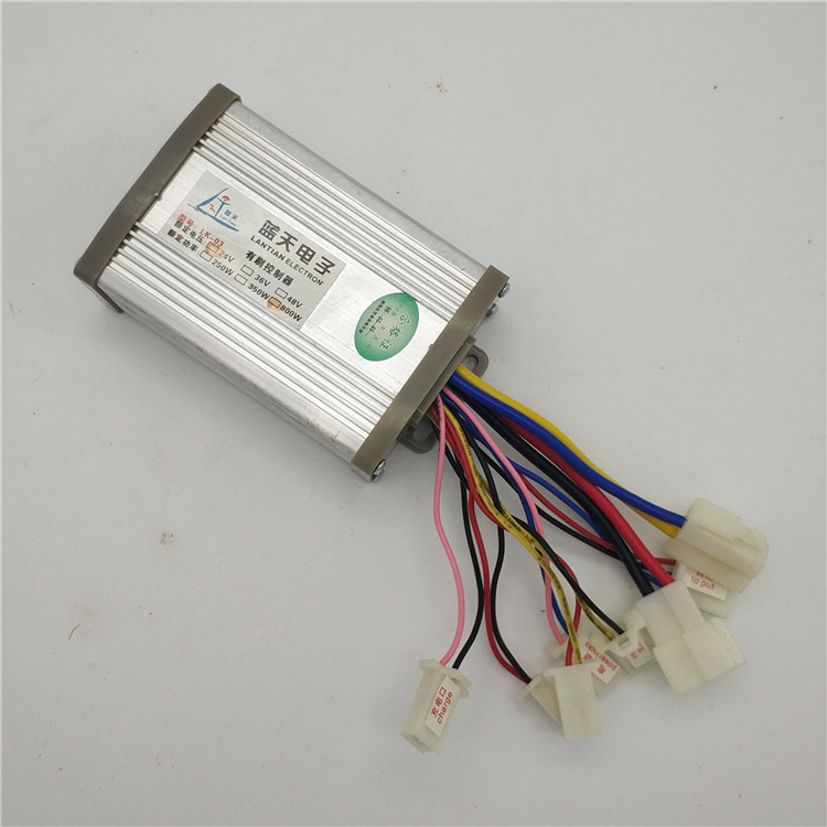 电动车有刷控制器800w24v36v48v有刷电机控制器电动车控制器