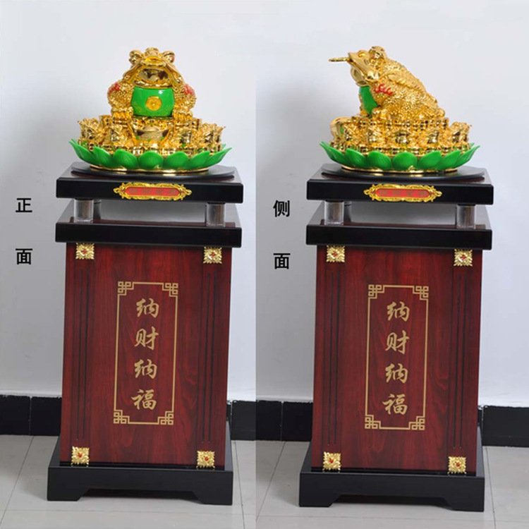金蟾落地摆件招财大号金蝉 酒店宾馆饭店商务礼品办公室开业礼品