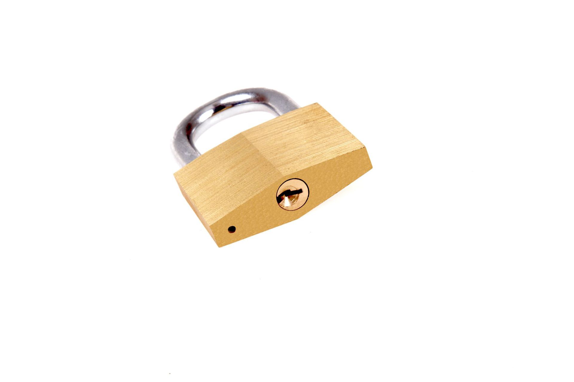 浦江铜挂锁纯铜挂锁40mm菱形铜挂锁可定做商标可做通开挂锁