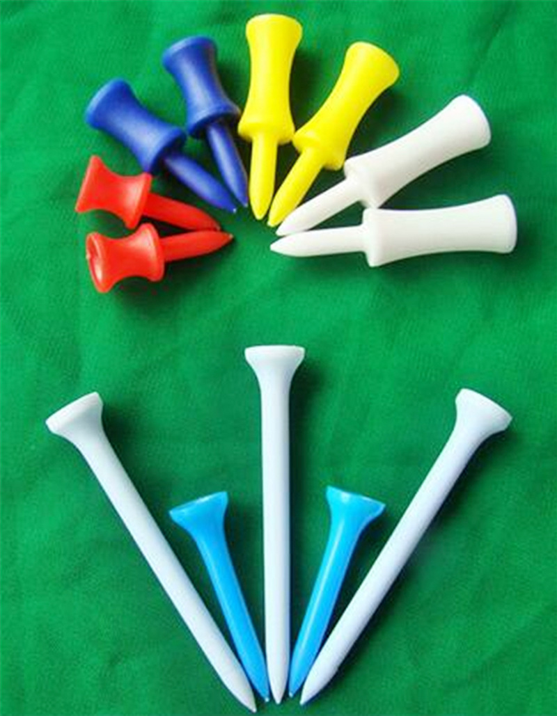 现货供应高尔夫限位球钉球针 塑料练习场球钉 三色塑胶球钉耐磨损