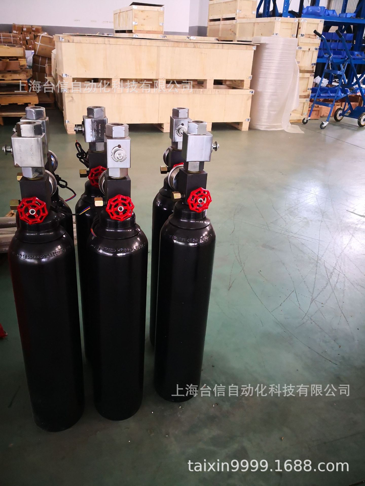 加工中心机,氮气平衡系统缸80l瓶子 主轴配重