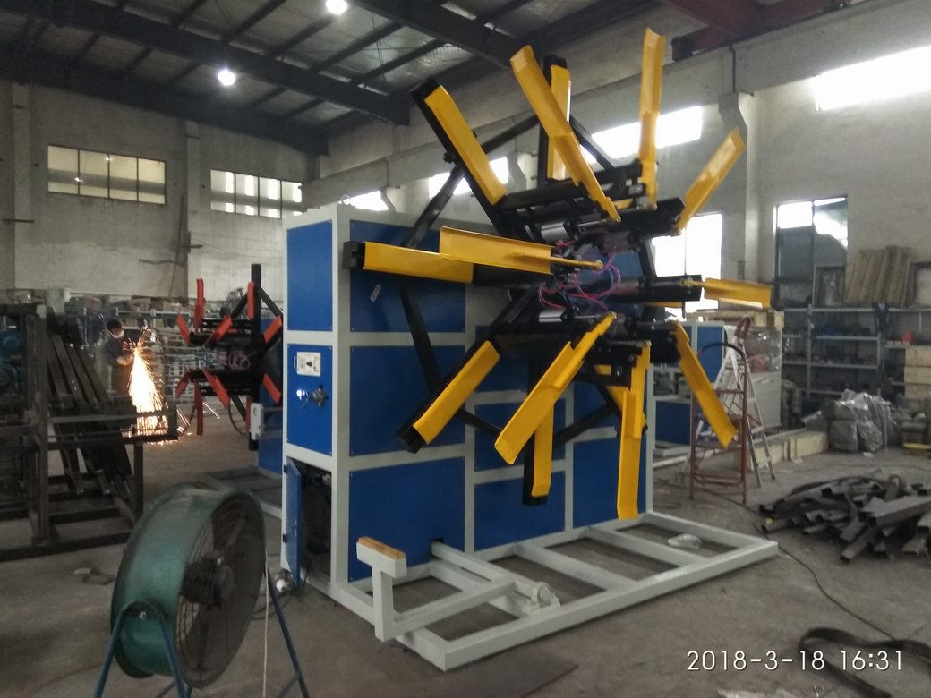 4米卷盘 75 90 110mm hdpe管用自动卷管机 盘管机 收管机