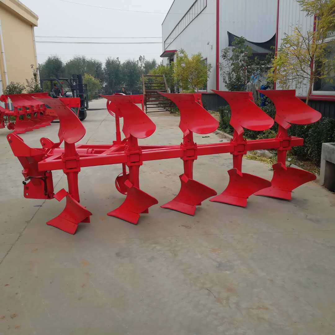 农用大型五铧犁价格 四轮拖拉机牵引液压翻转犁
