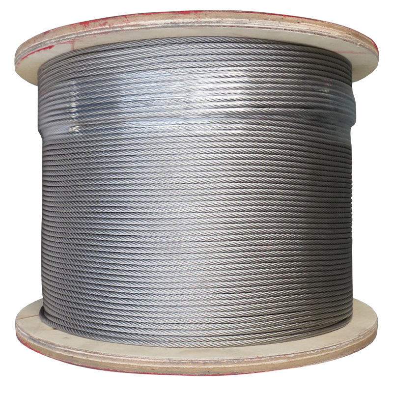 316不锈钢丝绳厂家供应7x19柔软不锈钢钢丝绳