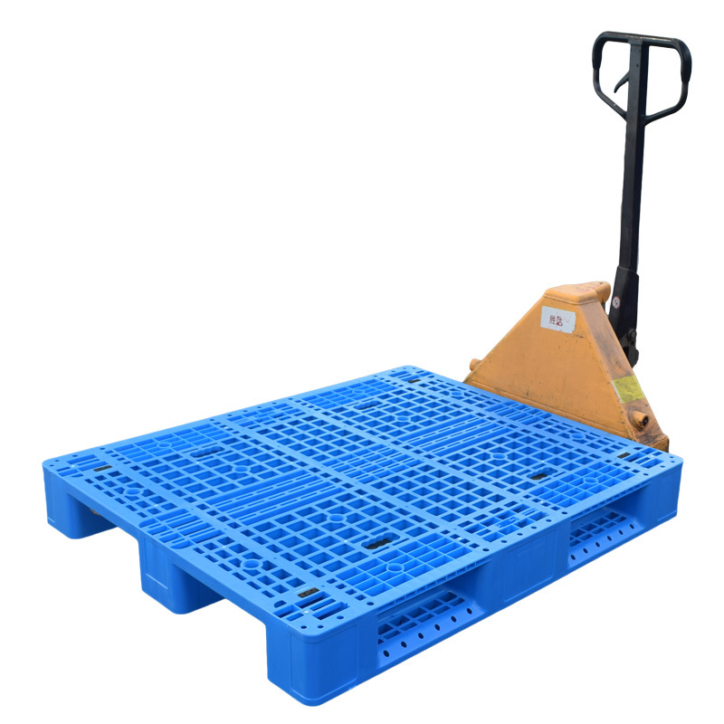 义乌1210网格川字塑料托盘全新料 仓储货架叉车卡板塑料周转托盘