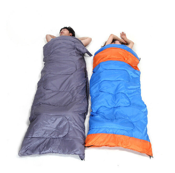 北极狼三合一双人情侣棉睡袋春秋夏季加大户外露营成人睡袋
