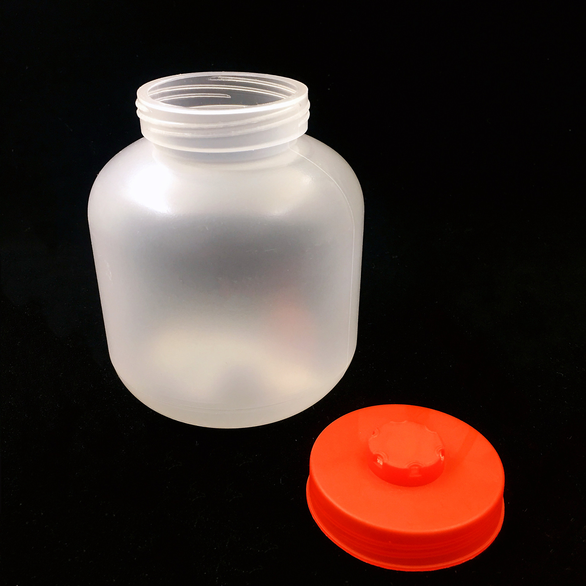 500ml大口耐高温高压菌种瓶 实验组培菌种瓶 塑料菌种瓶