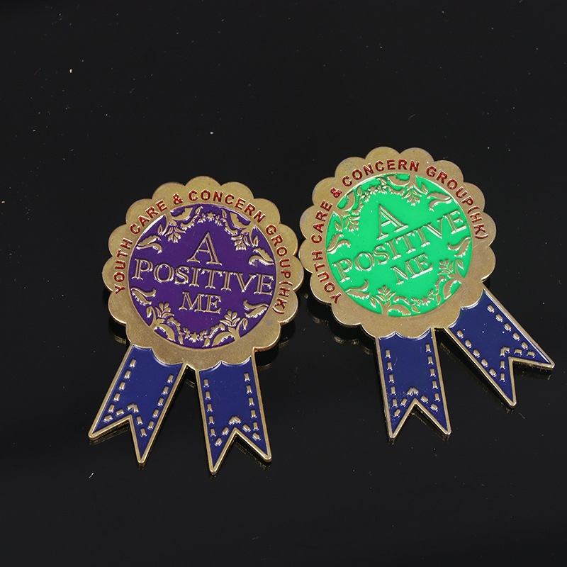 制作各种样式滴胶金属徽章企业团队胸章广告活动胸牌品质保证