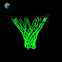 ④新增蓝色粉色夜光球网夜光自发光glow篮球网兰球网篮球框网篮网