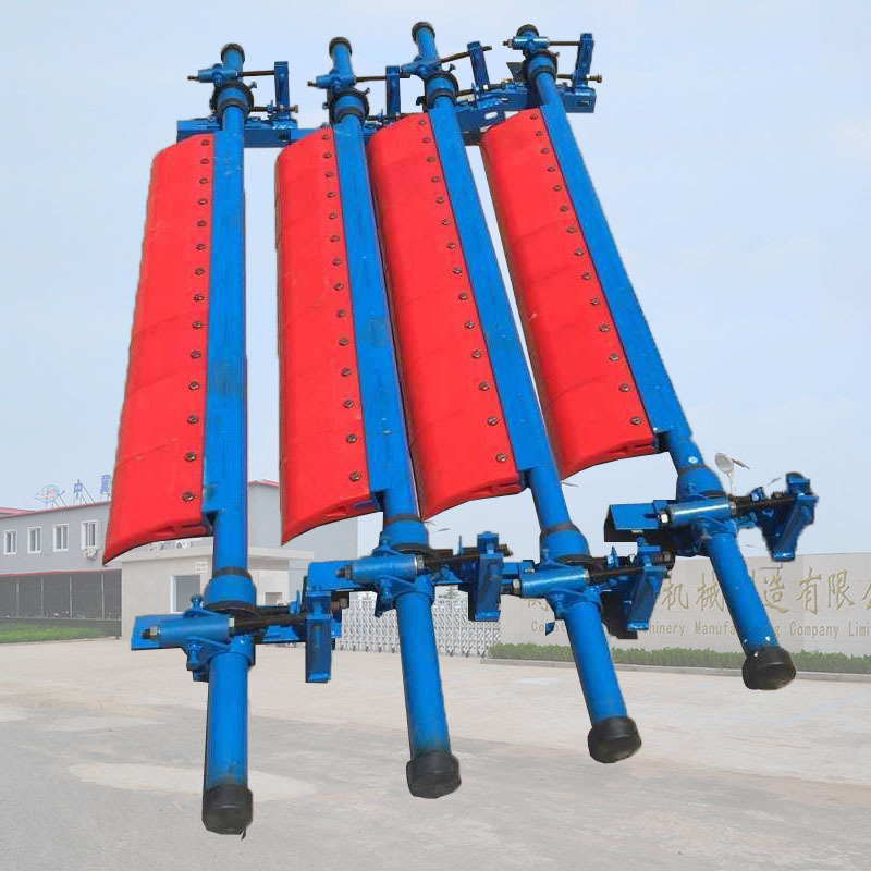 矿业输送设备-第一道头部清扫器 二道头轮清扫器 耐磨刮板 传送带