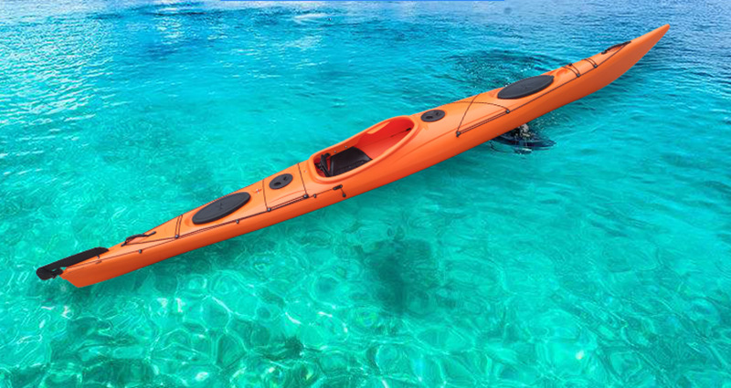 高端海洋舟 独木舟 皮划艇单人 硬艇 塑料滚塑艇