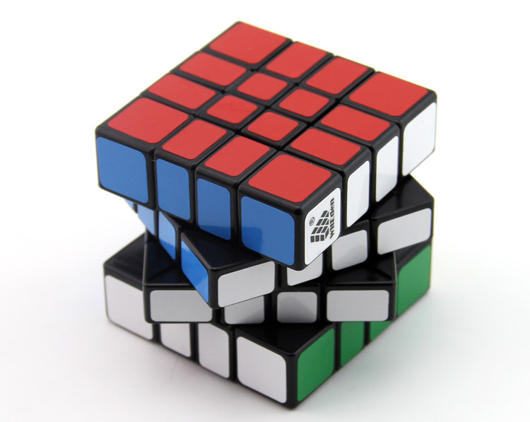 智力乐园混元444魔方黑色 学生初学培训witeden & oskar设计魔方