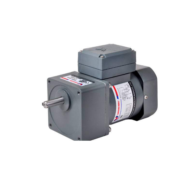 现货万鑫小型齿轮马达 250w微型调速电动机 单相三相微型减速电机