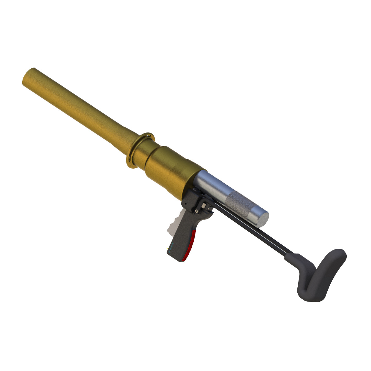 神手科技直销便携手持式气动救生抛投器 抛投救生圈救援绳远距离