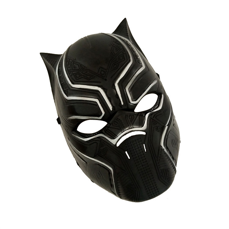 黑豹面具cos美国队长3内战漫威电影头盔影视道具直播表演面具