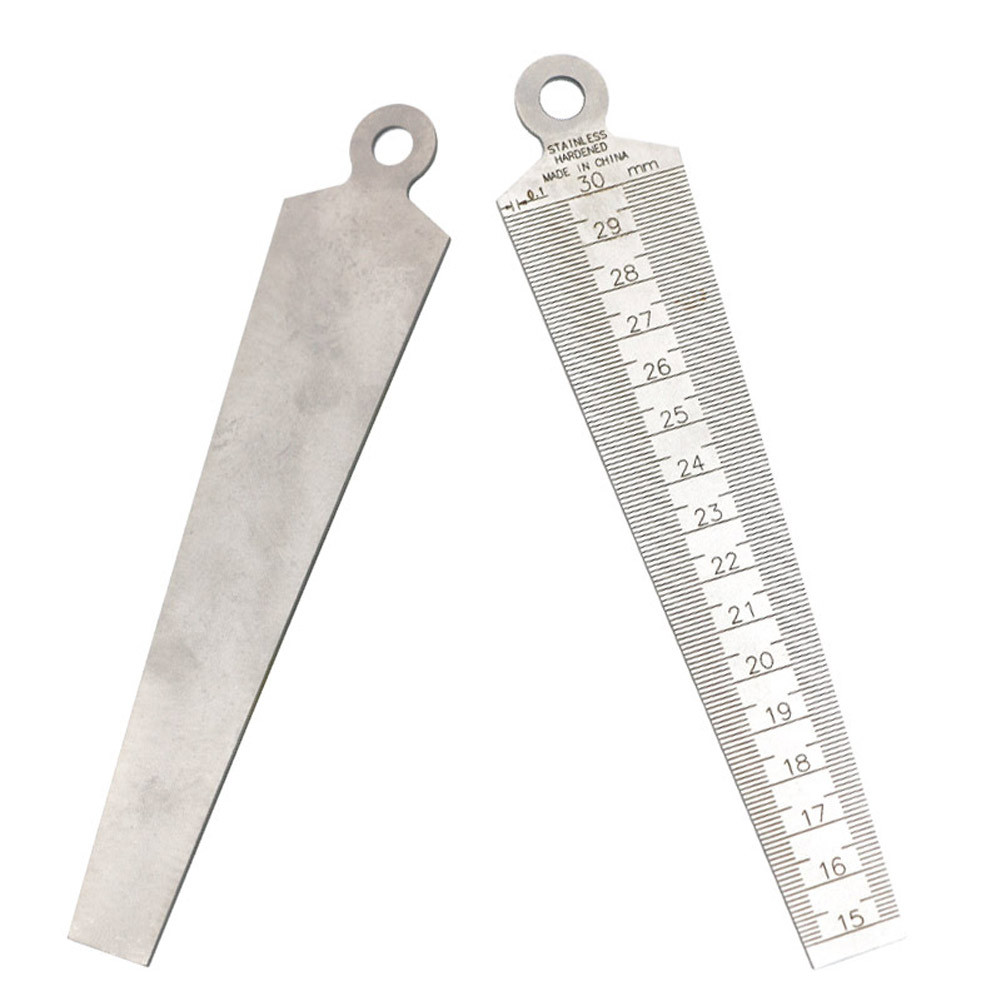楔形塞尺 间隙尺 孔径尺 锥度尺 1-60mm不锈铁内径尺多款