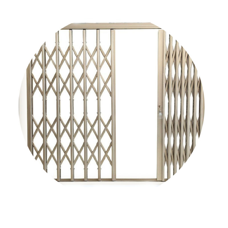 不锈钢整套拉闸门电梯口门手动伸缩门安全门不锈钢拉伸门厂家批发