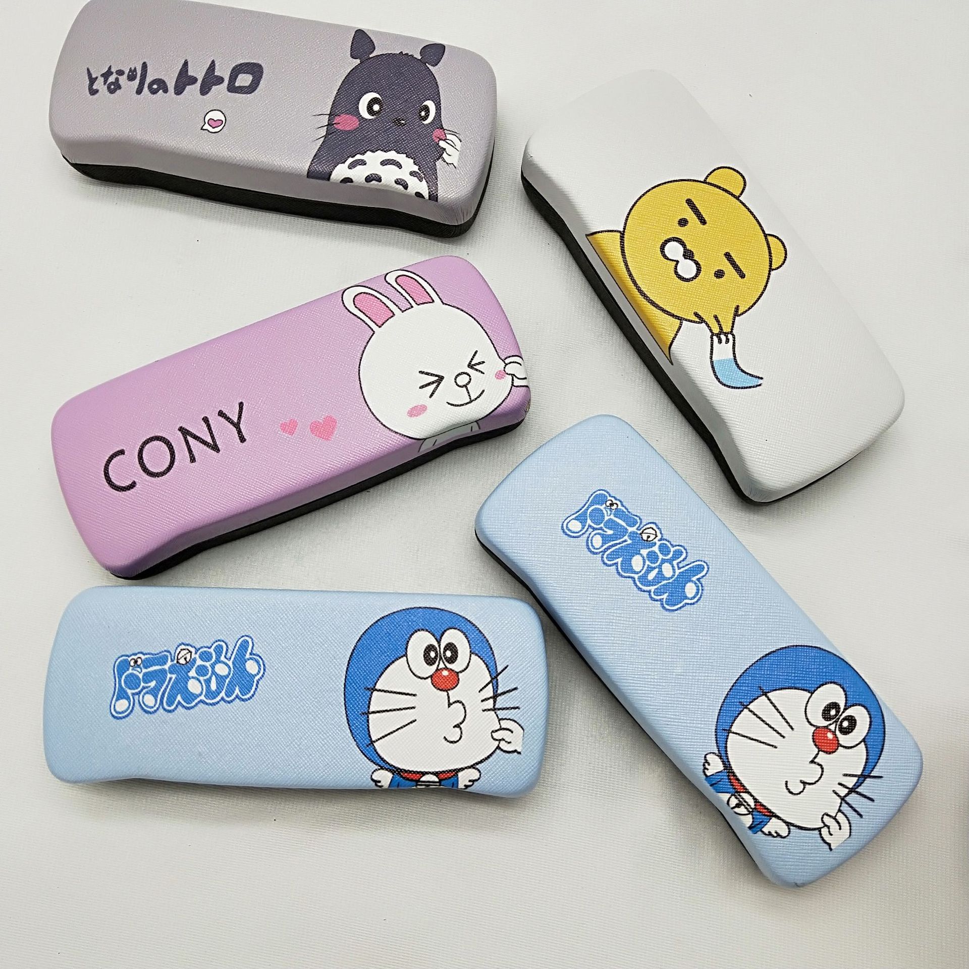 新款金属眼镜盒 可爱卡通人物图案学生儿童近视镜眼镜盒 定制镜盒