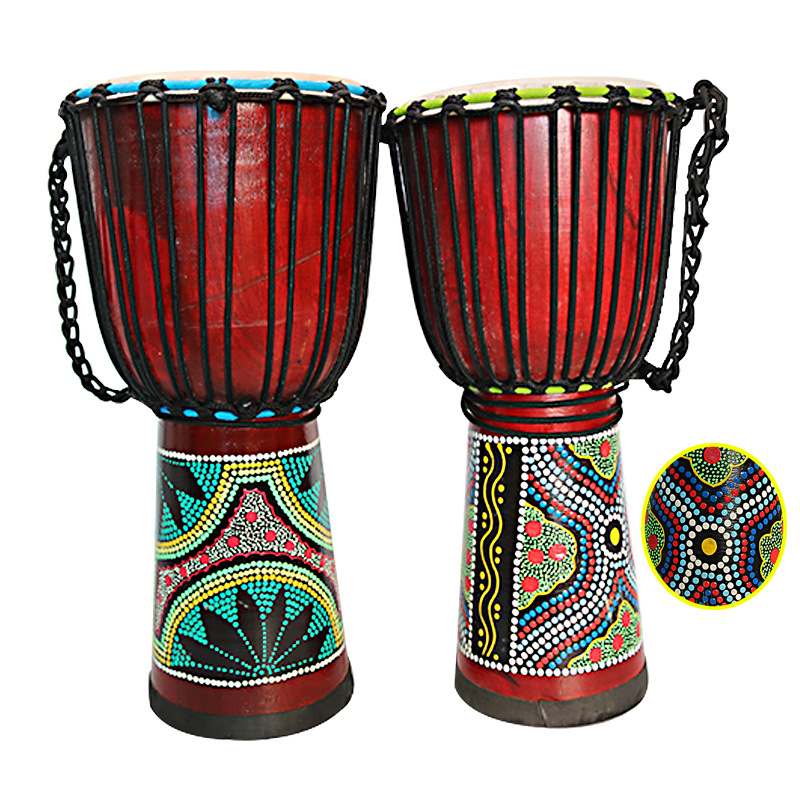 奥尔夫天地金杯鼓非洲手鼓儿童手拍节奏鼓8寸羊皮非洲鼓亲子