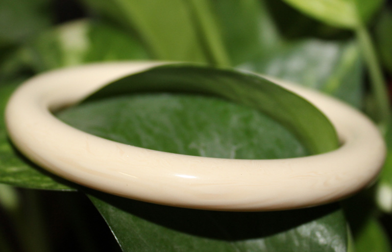 仿象牙手镯仿xy手镯仿猛犸牙手环海象牙手镯虬角手镯水波纹手镯