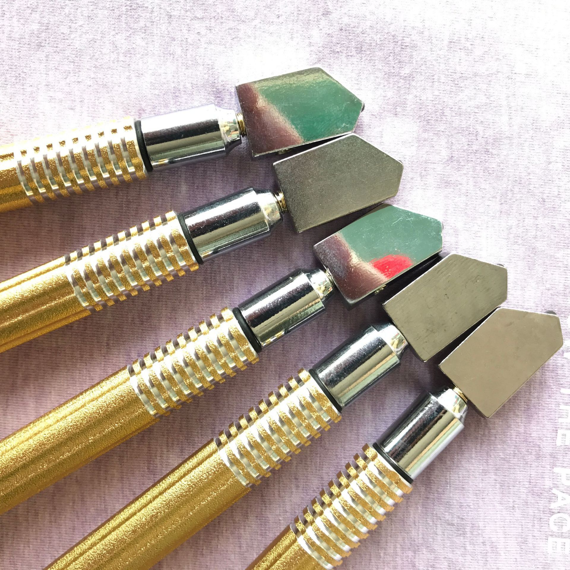 精品铝柄滚轮玻璃刀瓷砖切割工具 金刚石玻璃刀现货厂家批发