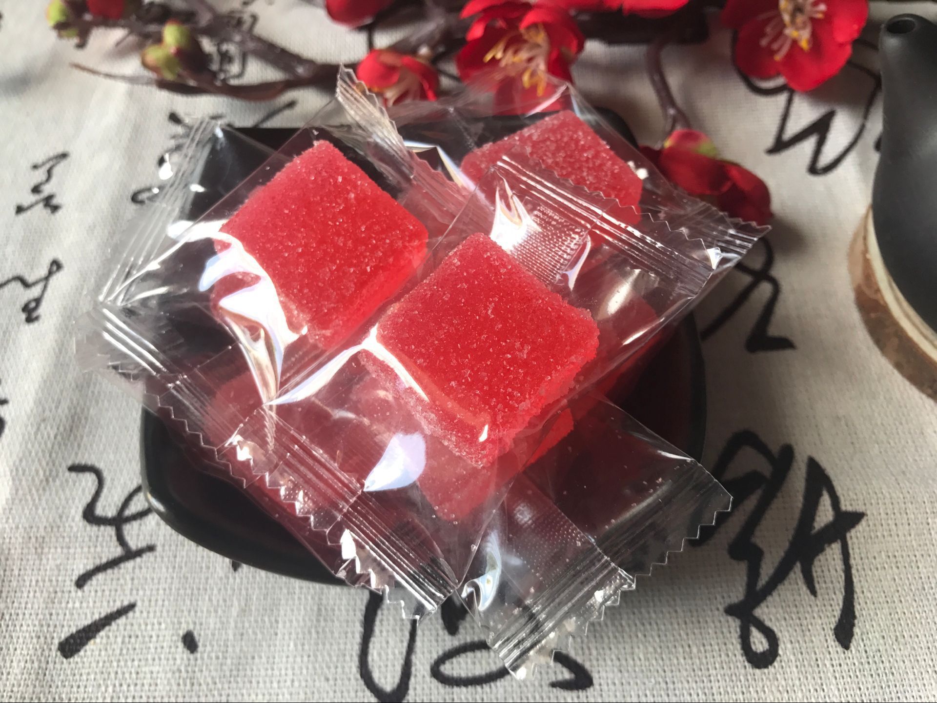 新款网红款草莓果糕 5斤装糕果软糖办公司室休闲零食-阿里巴巴