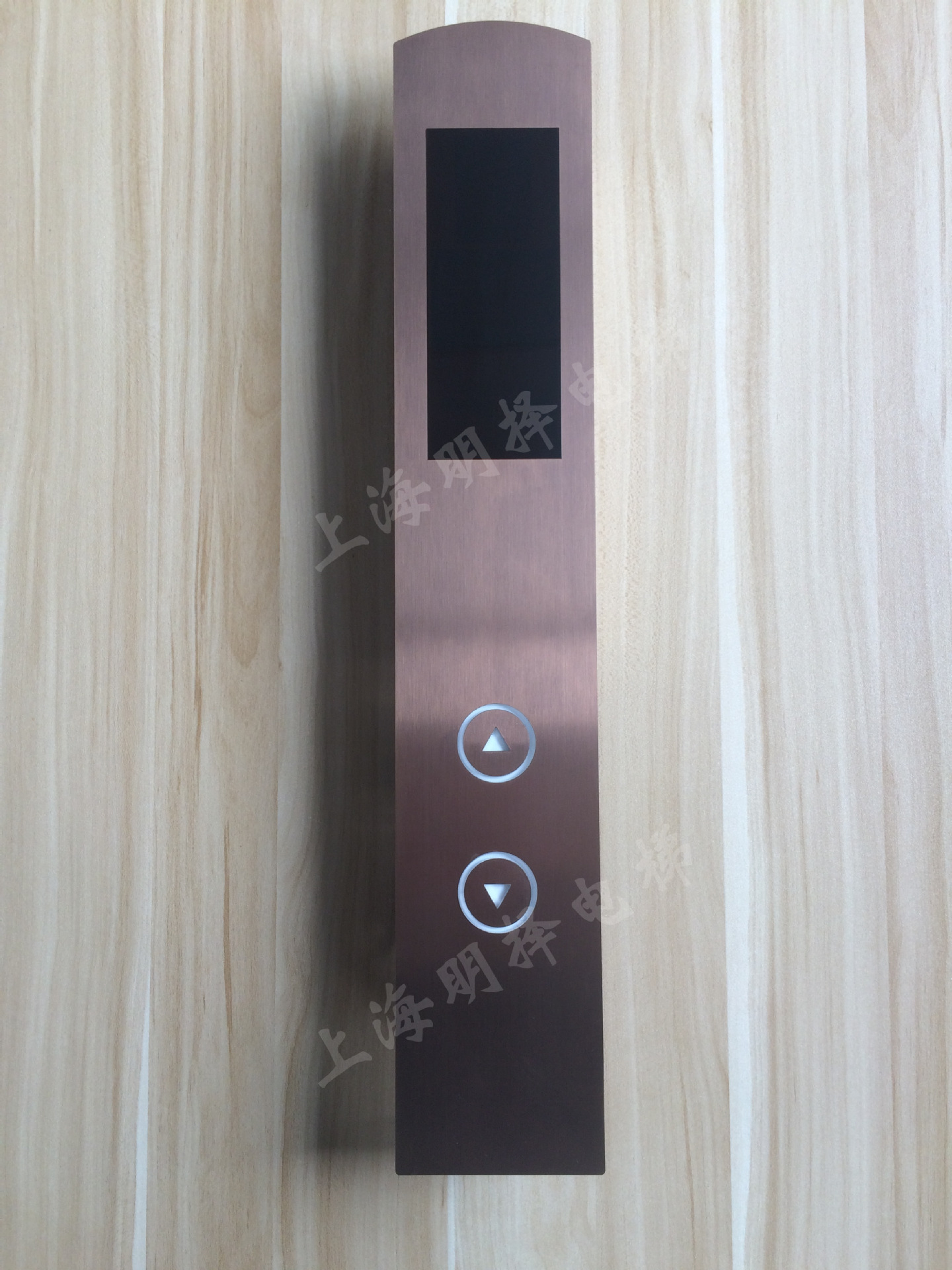 电梯触摸按钮外呼盒/外召唤/呼梯盒/召唤盒/玫瑰金mz-709-hid