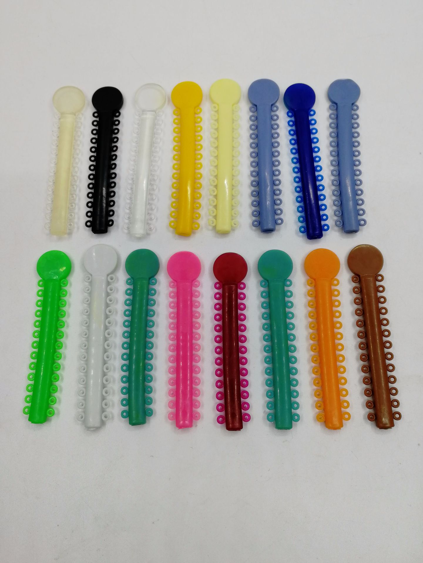 牙科材料 正畸结扎圈 彩色结扎圈1包40个 口腔材料正畸耗材