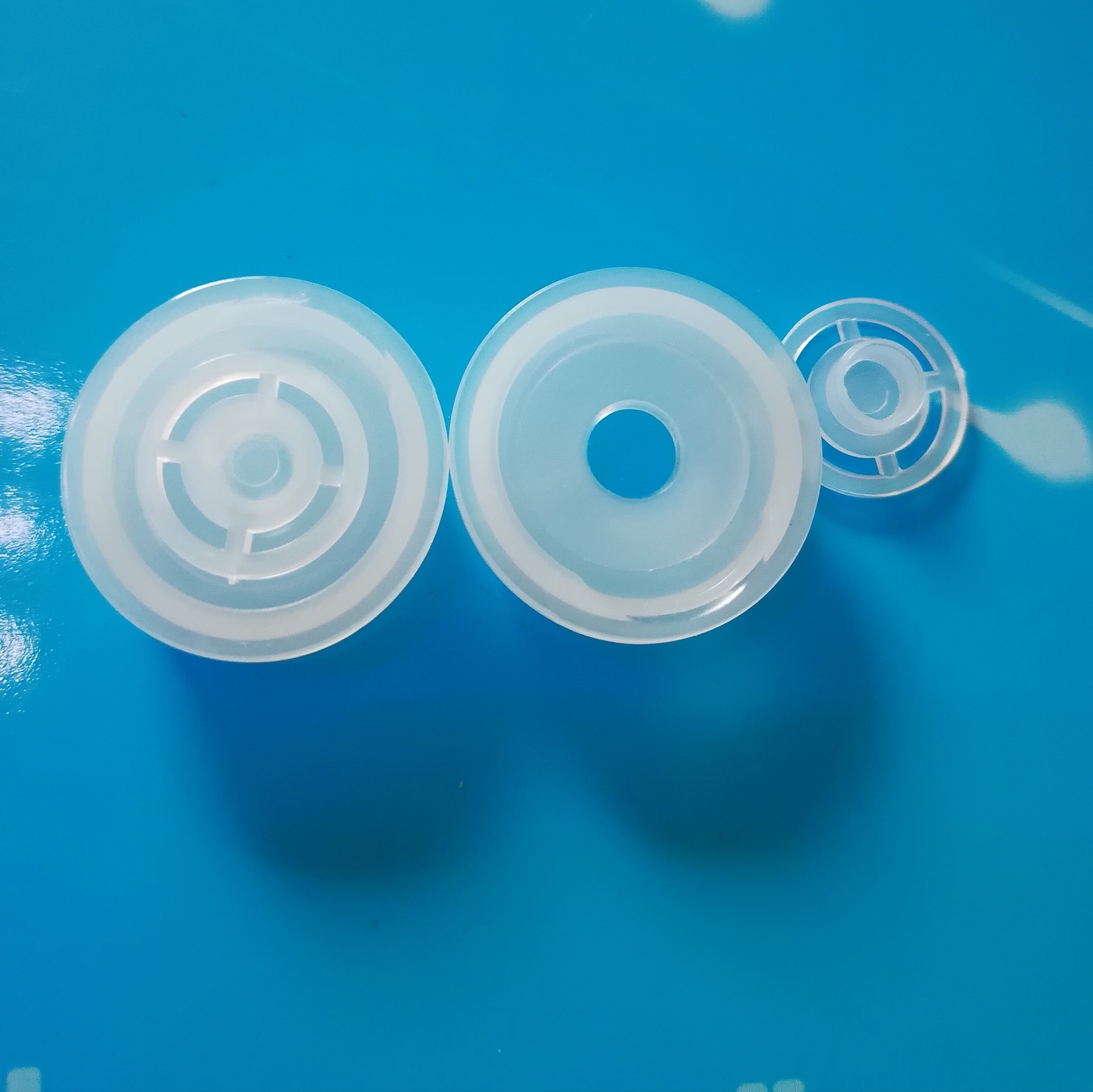 24牙子母塑料内塞 化妆品瓶塞 塑料瓶内塞化妆瓶胶塞外直径18.