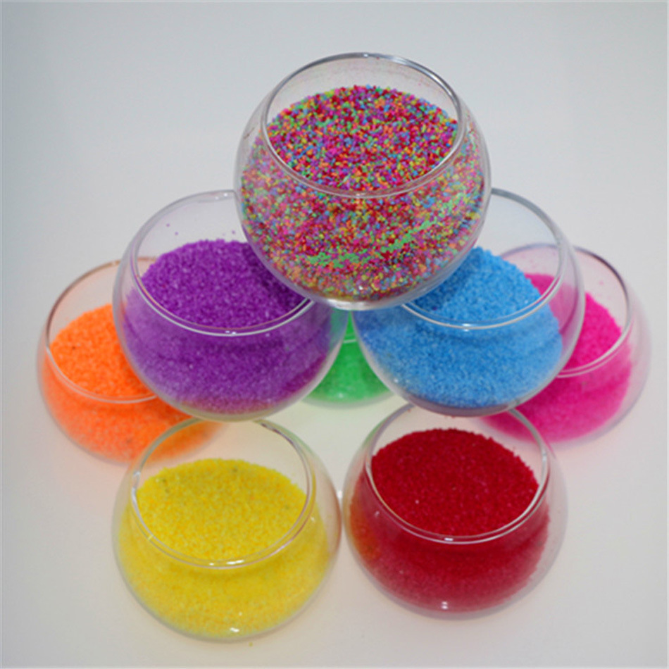 创意沙瓶画专用彩沙细沙儿童沙画瓶 表演婚庆沙彩色沙子
