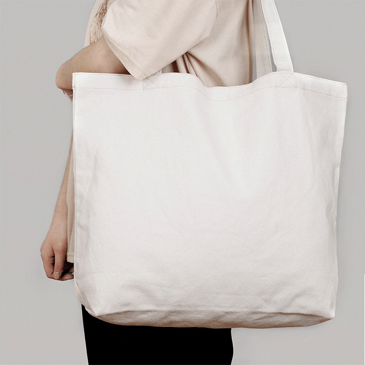 帆布袋定制全棉手提袋 帆布空白棉布袋定做logo印花帆布袋女现货