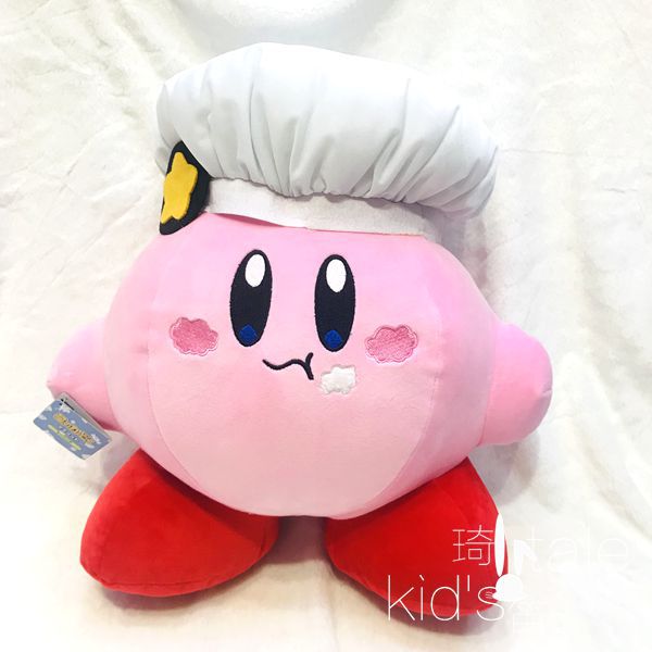 日本新款星之卡比 25周年限定款厨师款 毛绒公仔任天堂软萌粉嫩