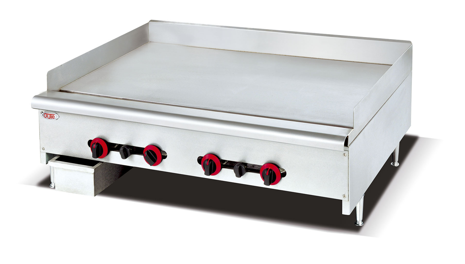 台式燃气平扒炉商用小吃设备 ot-gt-48