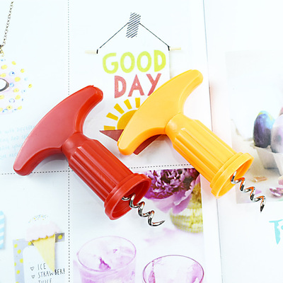 r454 t型家庭红酒开瓶器 葡萄酒开酒器 简易红酒启子