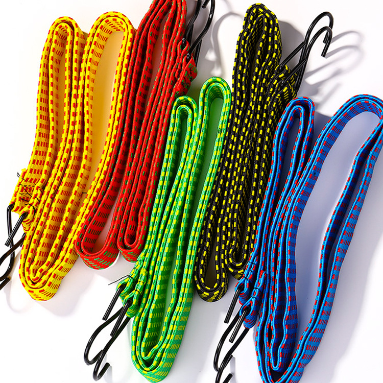 厂家直销自行车行李绳绑带 摩托车行李箱绑带 快递捆绑带挂钩批发