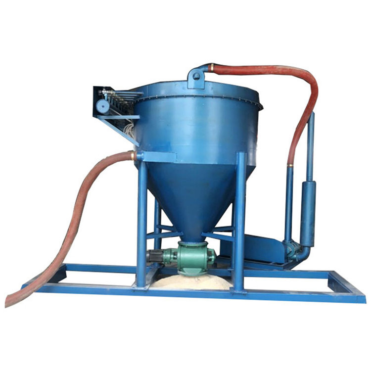 自吸式精细粉料装车装罐用气力输送机 柴油动力移动式气力吸粉机