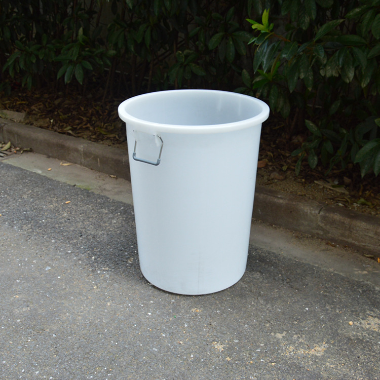 加厚60l塑料水桶垃圾塑料圆桶储水酿酒桶带盖子化工发酵泔水桶