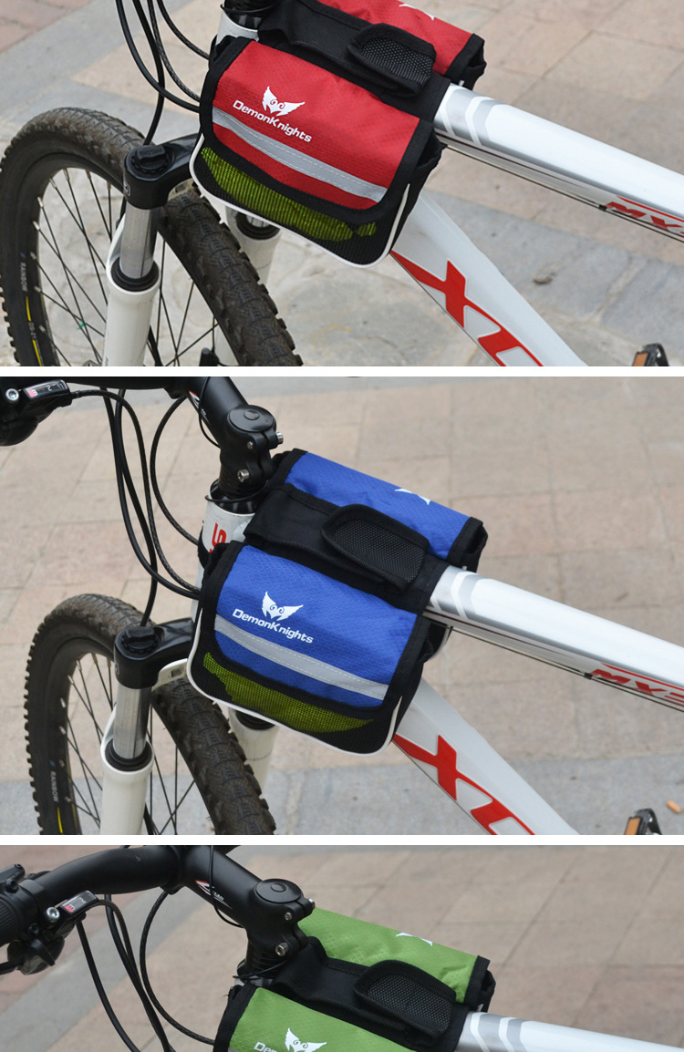 魔骑士自行车包前梁包山地车包防雨罩上管包大梁包马鞍包骑行装备