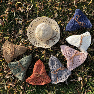 手工编织镂空帽子