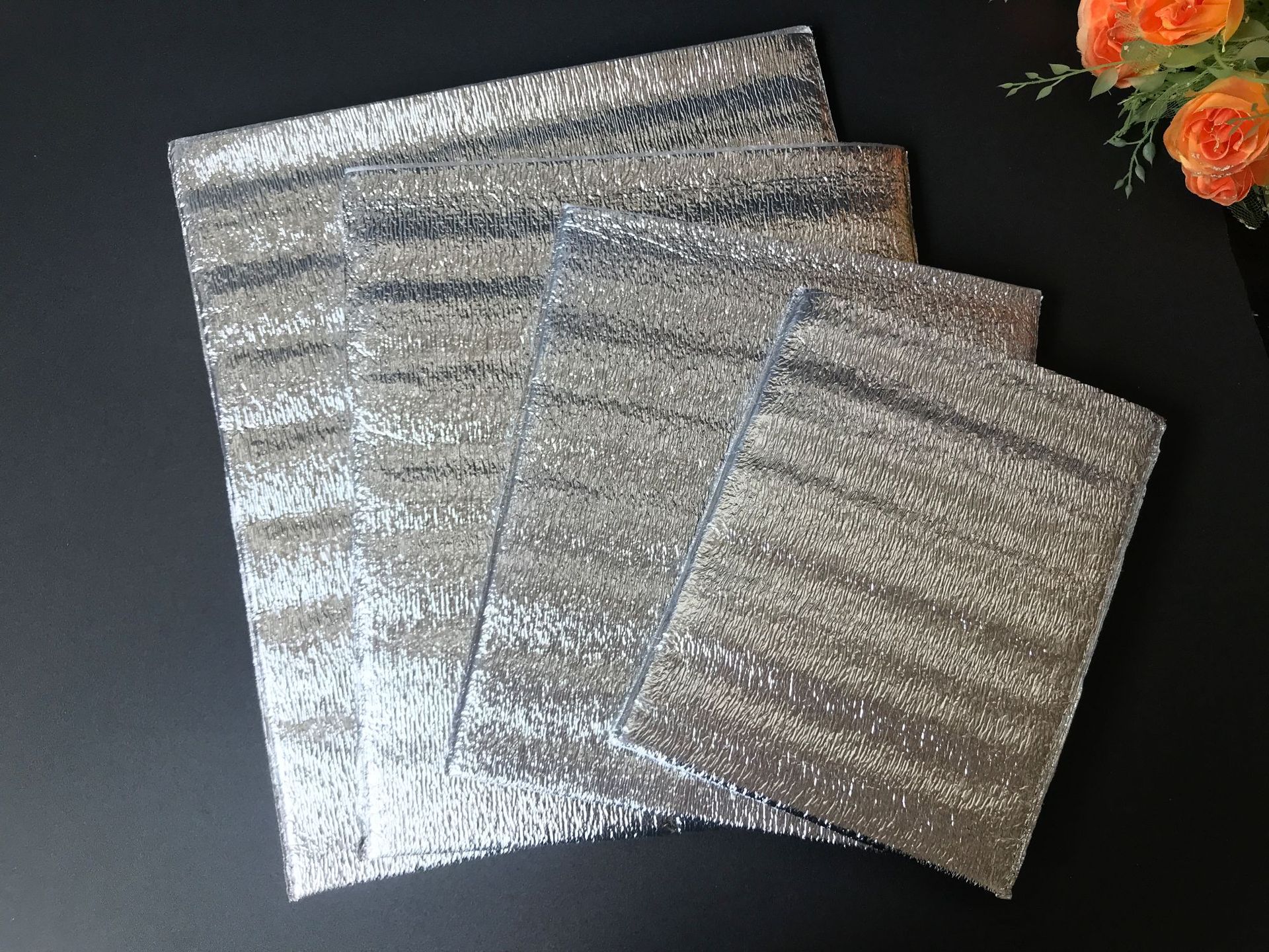 一次性铝箔保温袋各种尺寸支持定制外卖食品生鲜冷藏冰袋现货供应