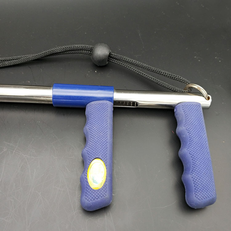 抓鱼工具抓鳝鱼抓泥鳅夹子430不锈钢起鱼器长嘴控鱼器鱼枪定制