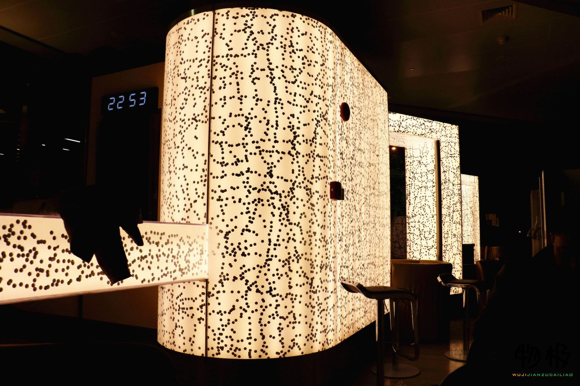 3form生态树脂板|竹圈夹层树脂板|植物夹层树脂板|竹圈夹层