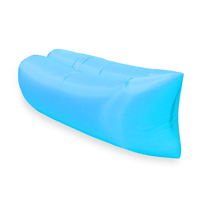 Inflatable Sofa Outdoor Lazy Sofa Bed Factory Portable Beach Sleeping Bag Folding Single Air Sofa Air Cushion