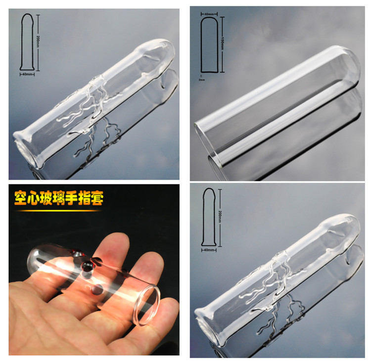 空心玻璃阳具窥探窥视情趣女士生自慰性工具成人用品