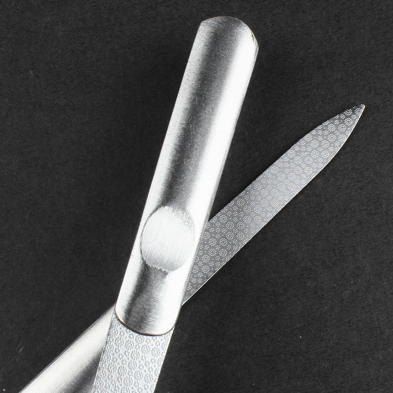 file 不锈钢双面指甲锉 指甲锉刀 磨指甲工具 美甲锉 打磨工具