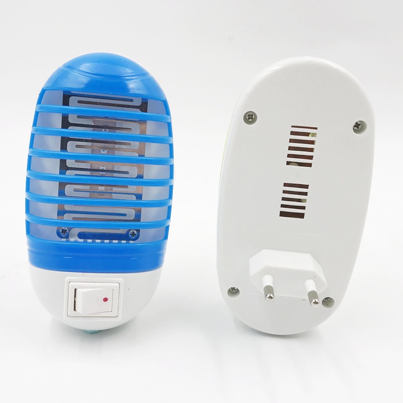 光触媒家用迷你led灭蚊小夜灯 带开关灭蚊器驱蚊灯 欧规美规英规